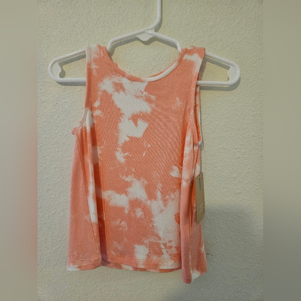 🎈$5 Bixby Nomad Girls Tank Top Pink/White